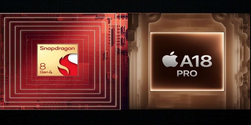So sánh chip Apple A18 Pro và Snapdragon 8 Gen 4
