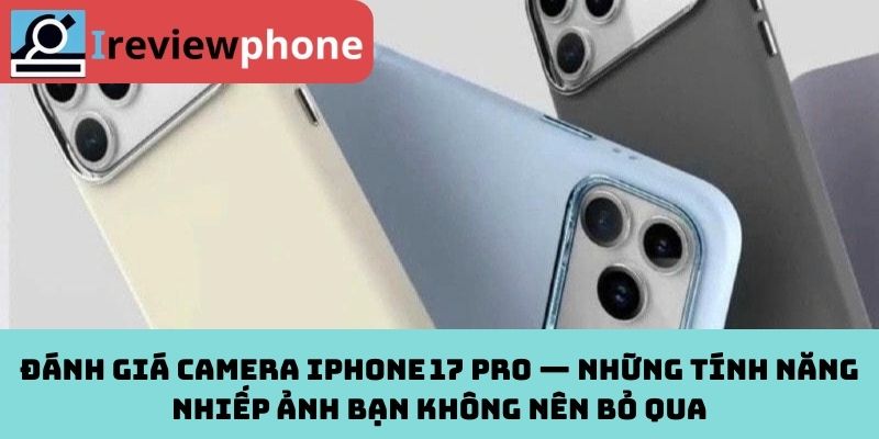 Đánh giá camera iPhone 17 Pro — Những tính năng nhiếp ảnh bạn không nên bỏ qua
